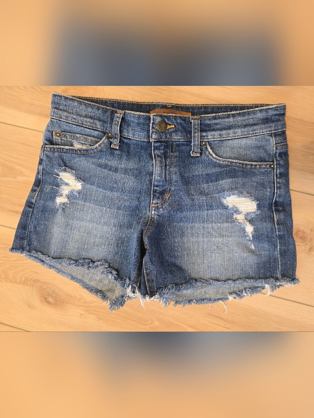 Joe's Jeans Collector's Edition Distressed Denim Shorts (2 Pairs) - Picture 3 of 7